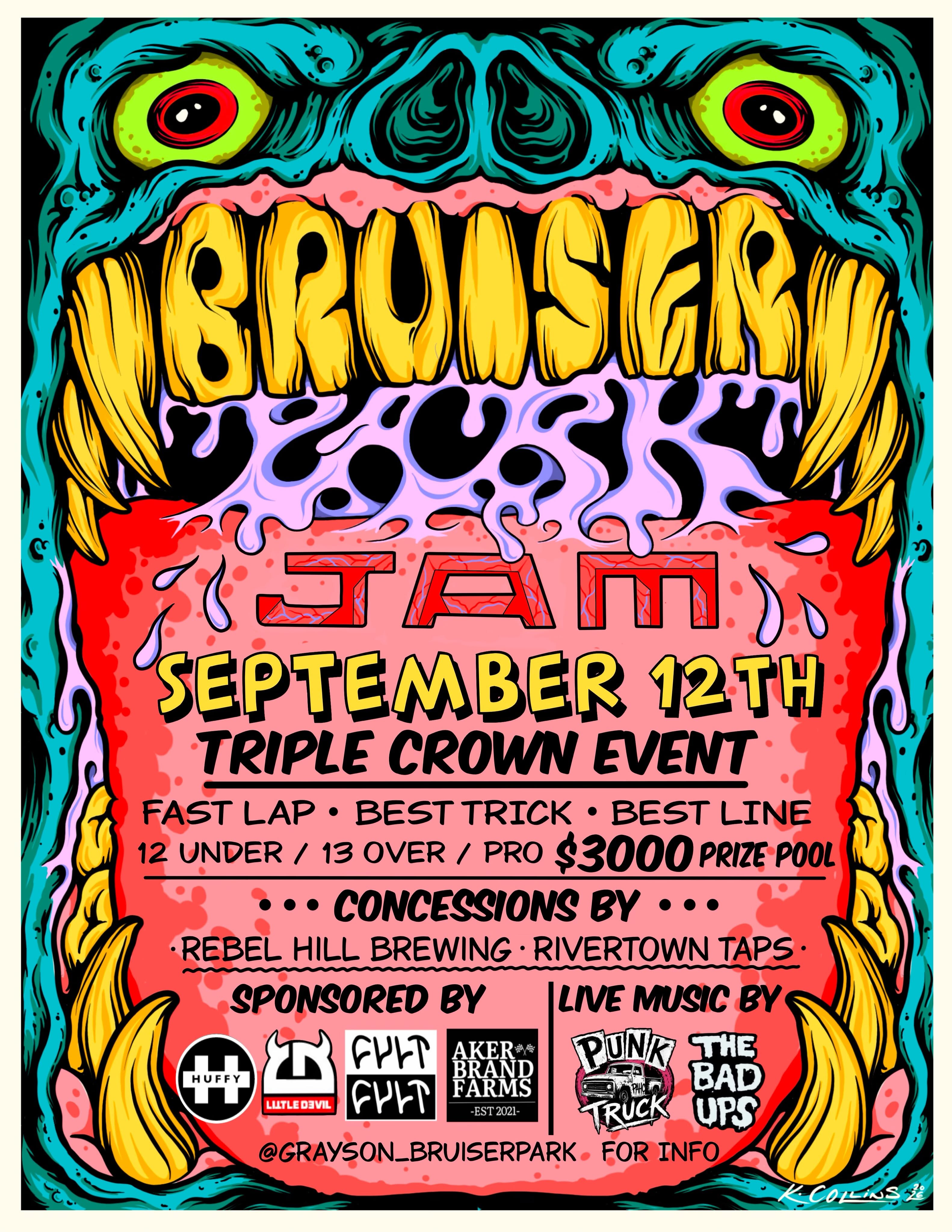 Bruiser Jam 2026 flyer