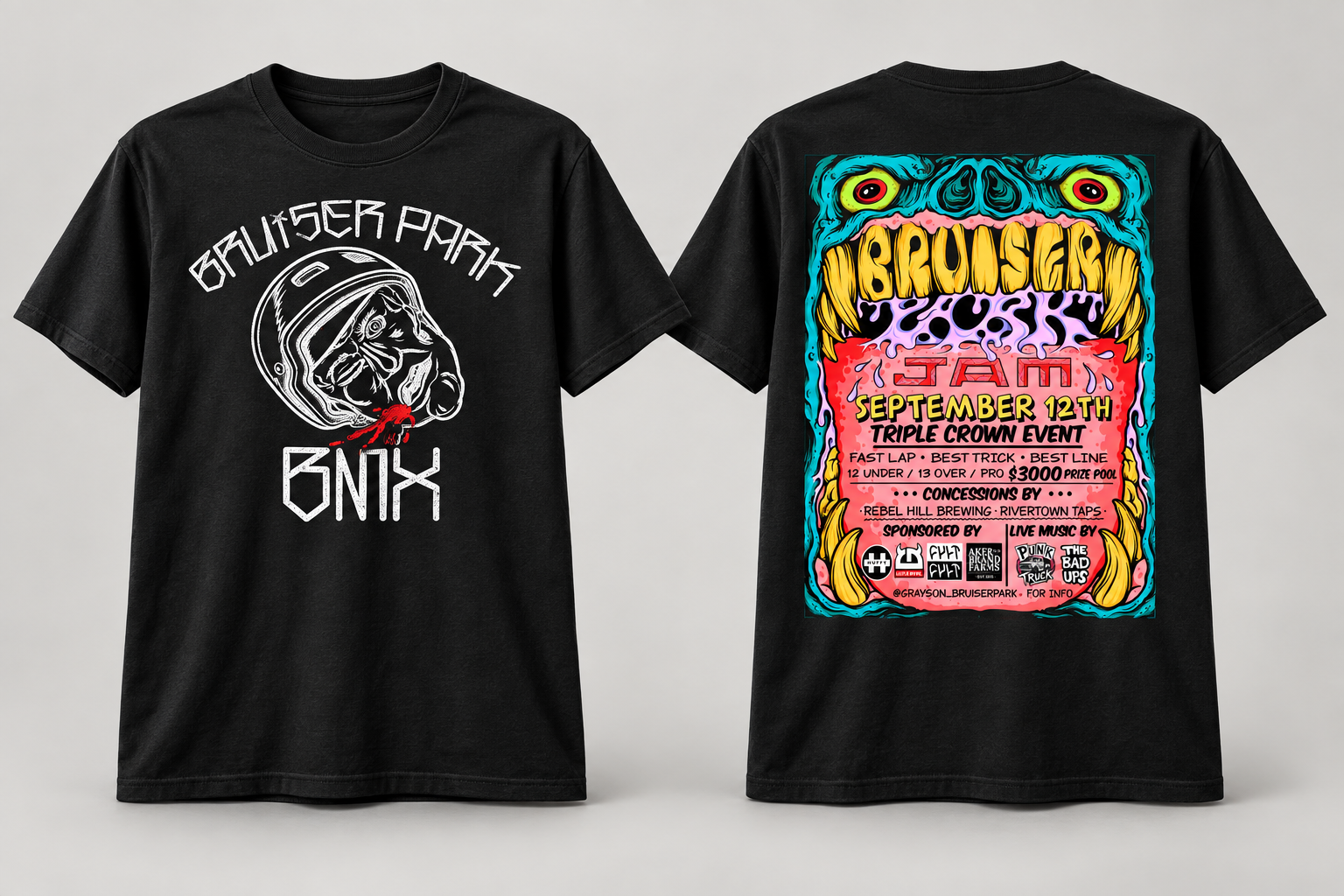 Bruiser Park Shirt mockup